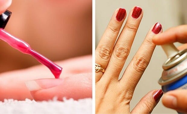Cómo secar tus uñas de forma segura y sin riesgo de daños